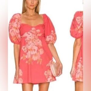 Free people peony puff dress